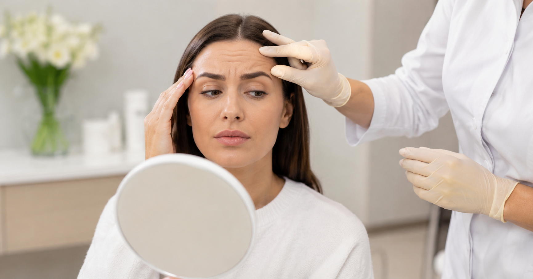 Botox werkt niet goed of lijkt niet te werken