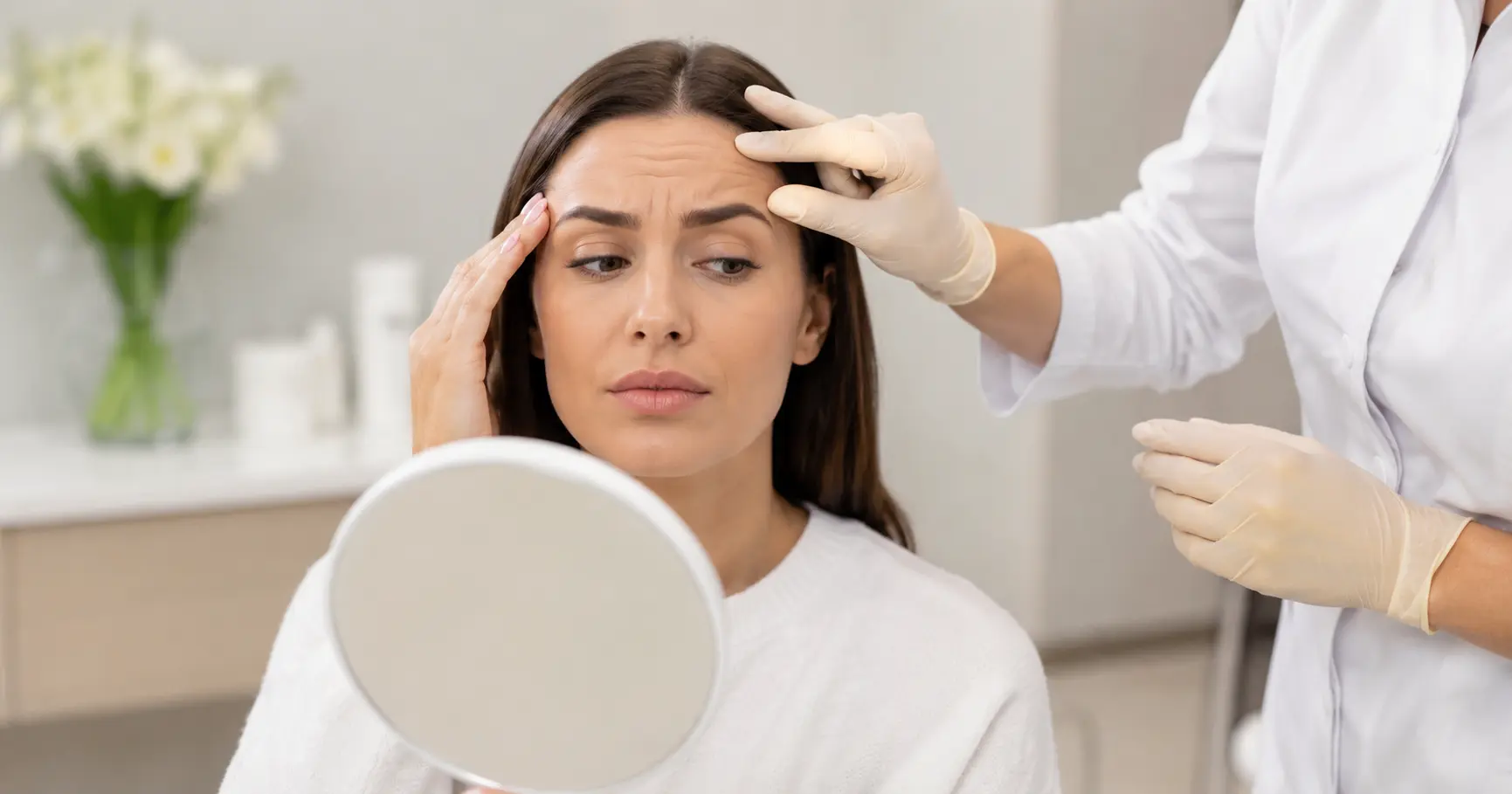 Botox werkt niet goed of lijkt niet te werken